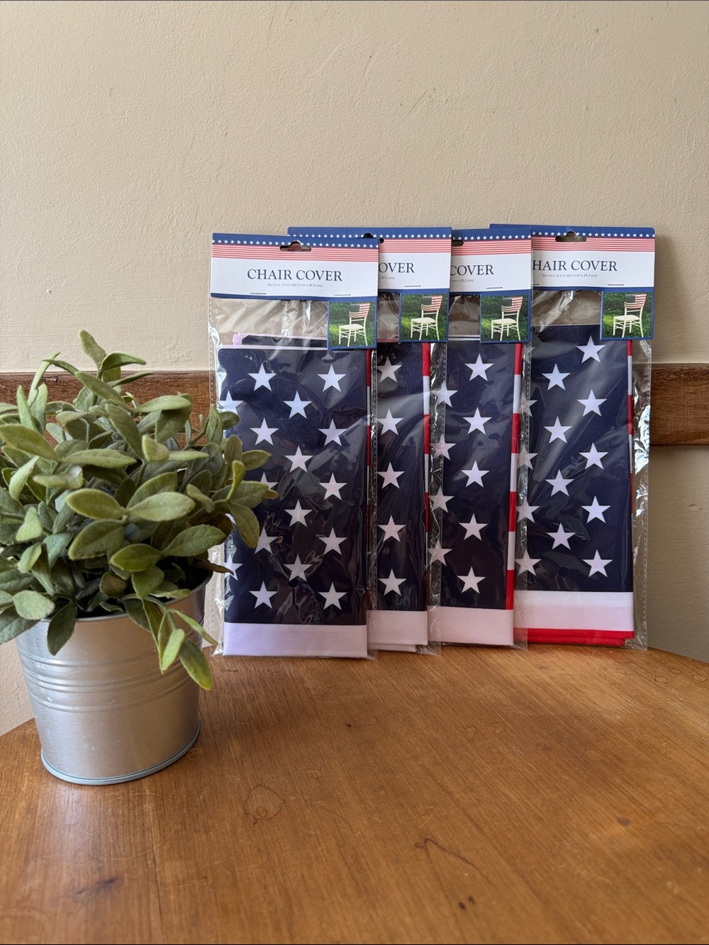 Hobby Lobby USA 4th of July  Chair Covers